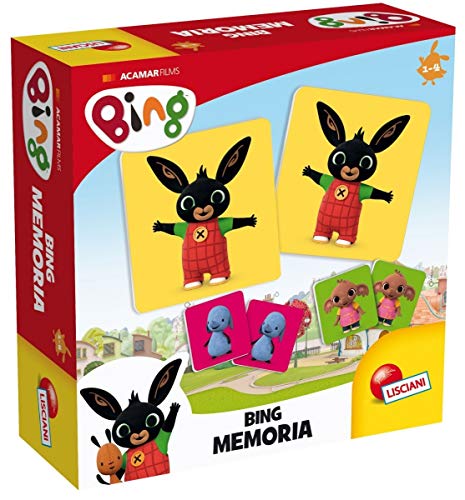 Lisciani - Bing Baby Memo, Juego de memoria para niños de 1 á 4 años