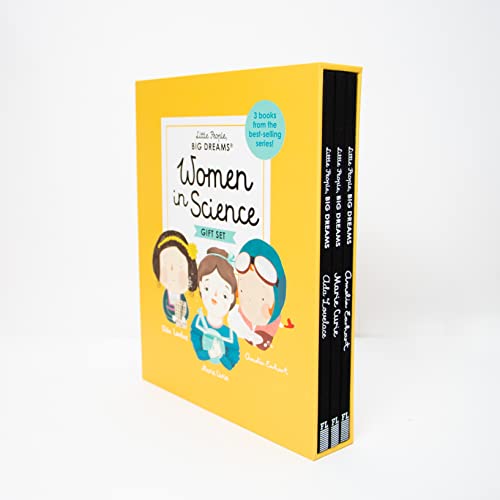 Little People, BIG DREAMS: Women in Science: 3 books from the best-selling series! Ada Lovelace - Marie Curie - Amelia Earhart