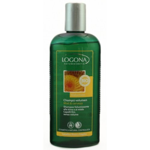 Logona - Champú volumen Miel y Cerveza Logona, 250ml