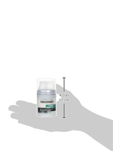 L'Oréal Men Expert - Soin Hydratant Apaisant Visage pour Homme - Pour Peaux Sensibles - Hydra Sensitive - 50 ml