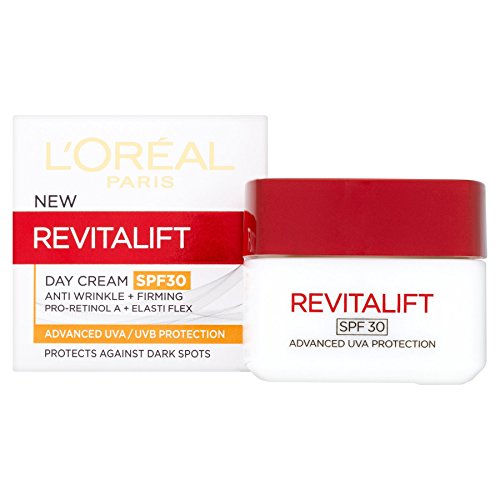 L'Oreal Paris Revitalift Day Cream SPF30 - Crema de día (6 unidades, 50 ml)