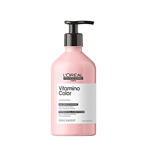 L'Oréal Professionnel, Acondicionador Vitamino Color, Con Resveratrol para el tratamiento del color, SERIE EXPERT, 500ml