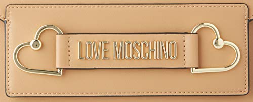 Love Moschino Jc4270pp0a, Bolsa de Mensajero para Mujer, Marrón (Camel PU), 10x14.5x25 Centimeters (W x H x L)