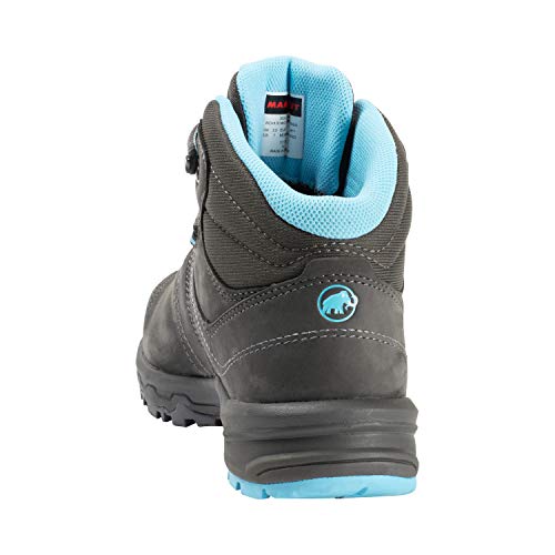 Mammut Nova III Mid GTX Zapatos de High Rise Senderismo, Mujer, Gris (Graphite/Whisper 000), 38 2/3 EU