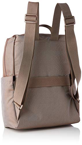 Mandarina Duck MD 20 P10QMT15, Mochila para Mujer, Taupe, 30,5x38,5x12,5 (L x H x W)