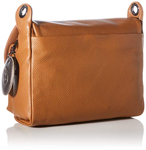 Mandarina Duck Mellow Leather P10FZT23, Bolso de Mujer, Indian Tan, 28x27,5x12 (L x H x W)