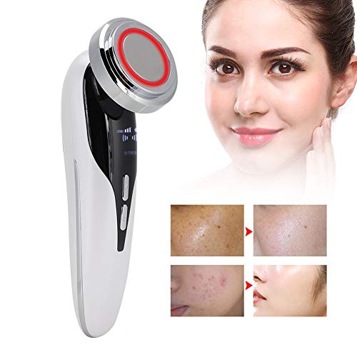 Máquina De Belleza Masajeador Facial 5 En 1, Suaviza Y Reafirma La Piel Ems Masaje Blanqueamiento Limpieza Facial Estiramiento Apretado Anti-envejecimiento Máquina De Estiramiento Facial