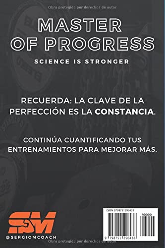 Master Of Progress - Diario de Entrenamiento: Evidence-Based Training Logbook