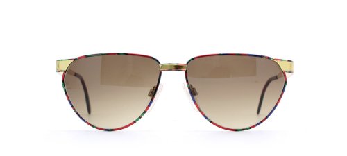 Maxims Prestige C - Gafas de sol para mujer, color azul y rojo