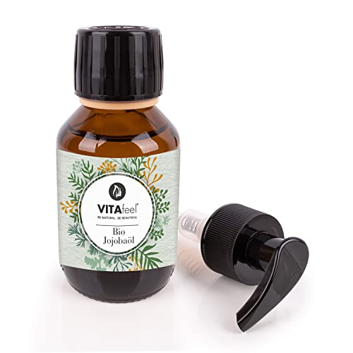 Meavita Meavita Organic Jojoba Oil Gold - 100% Puro Aceite Prensado En Frío, 1 Paquete (1 X 100 Ml) 100 ml