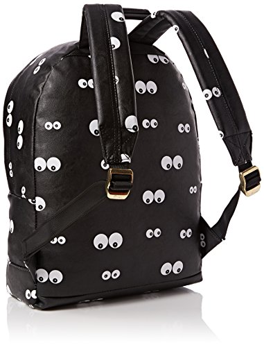 Mediados de Pac Bolsas Oro Mochila Mochila ocio, 41cm, Negro Ojos