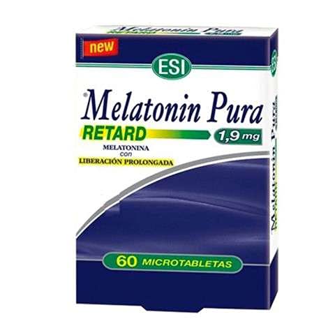 Melatonin Retard Pura. 60 Cap. 1,9 Mg. de Trepatdiet-Esi