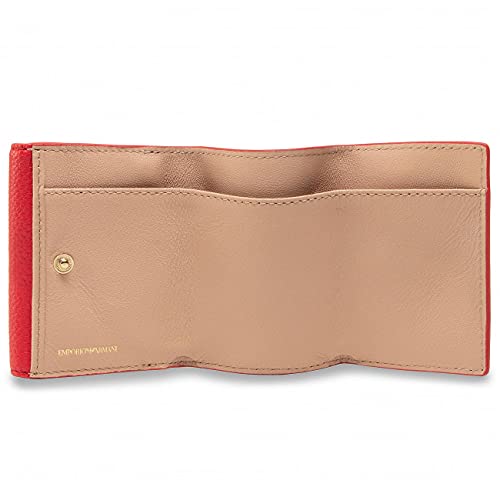 Mini Cartera Tri-fold Emporio Armani Red