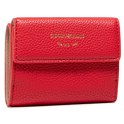 Mini Cartera Tri-fold Emporio Armani Red