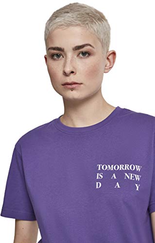 Mister Tee Ladies New Day Camiseta, Ultravioleta, S para Mujer