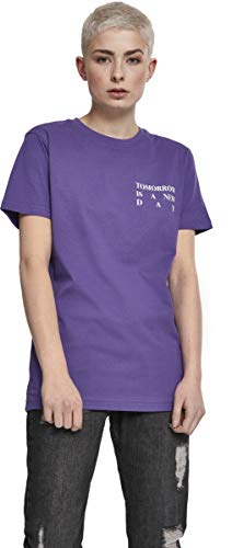 Mister Tee Ladies New Day Camiseta, Ultravioleta, S para Mujer