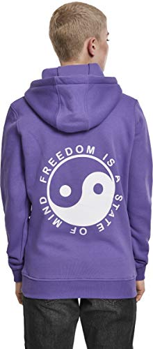 Mister Tee State of Mind Sudadera con Capucha, Ultravioleta, S para Mujer