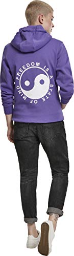 Mister Tee State of Mind Sudadera con Capucha, Ultravioleta, S para Mujer