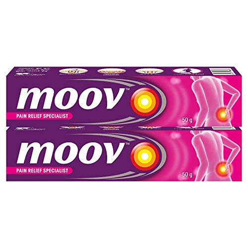 Moov Fast Pain Relief Cream – 50g (Pack of 2) | Crema Moov Fast Pain Relief - 50g (Paquete de 2)