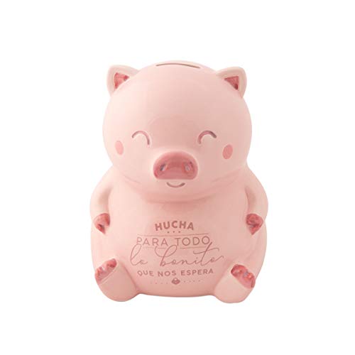 Mr. Wonderful WOA10323ES Hucha Cerdito para Todo lo Bonito que nos Espera