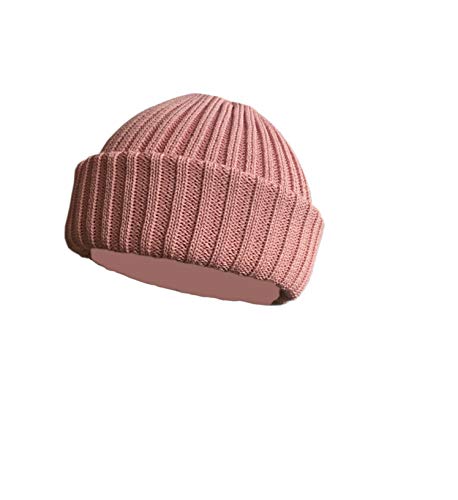 MyDeer Gorro de Invierno Unisex de Doble Cara, algodón Peinado Italiano para Hombre y Mujer, Talla única, M/L