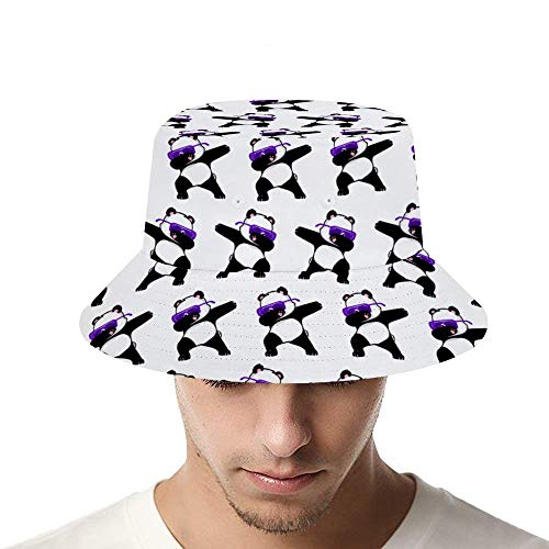 NA Unisex Lindo Impresión Cubo Sombrero Verano Pescador Cap Corte Paño Peluquería Peluquería Peluquería