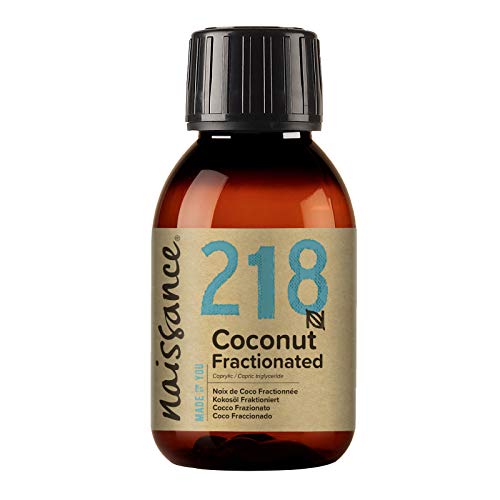 Naissance Aceite Vegetal de Coco Fraccionado n. º 218 – 100ml - Puro, natural, vegano, sin hexano, no OGM - Ideal para aromaterapia, masajes y recetas artesanales.