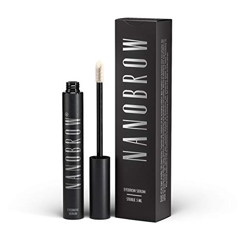 Nanobrow Eyebrow Serum - Sérum de noche estimulante del crecimiento, fortalecedor y densificador 5 ml