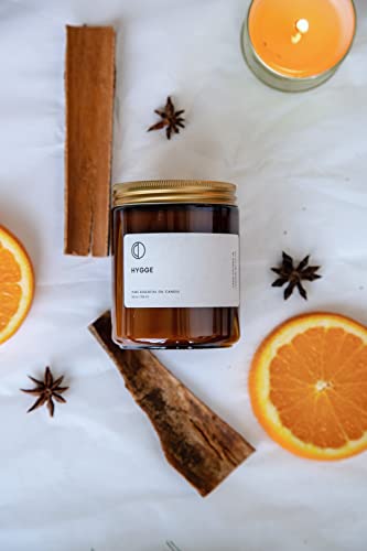 Naranja + Especias | OCTŌ Velas aromáticas. Hecho con aceites esenciales y cera de soja. 250ml