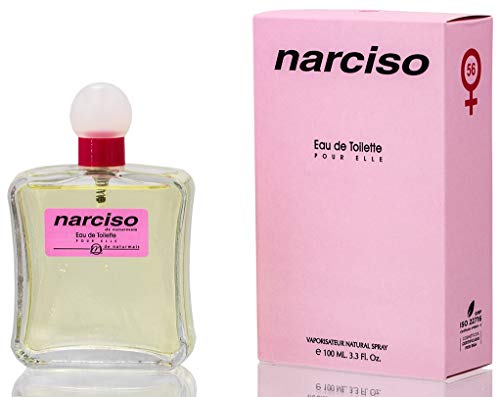 Narciso Eau De Toilette Intense 100 ml. Compatible con Eau De Parfum Narciso Rodrig. Perfumes Imitaciones Mujer