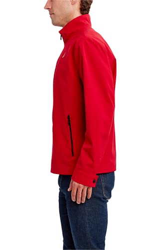 Nautica Men's Lightweight Stretch Golf Jacket, Deep Red, L