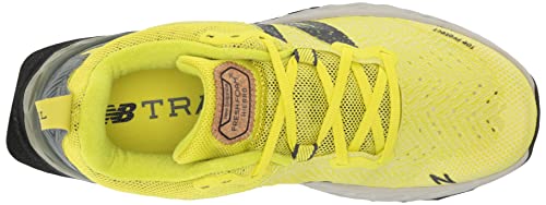 New Balance Fresh Foam Hierro V6 Trail Running - Tenis para hombre, Amarillo azufre/abeto noruega., 50 EU