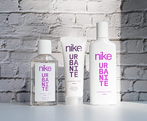 Nike Gourmand Street Estuche de Regalo para Mujer EdT 75ml + Body Lotion 75ml + Gel Baño 100ml