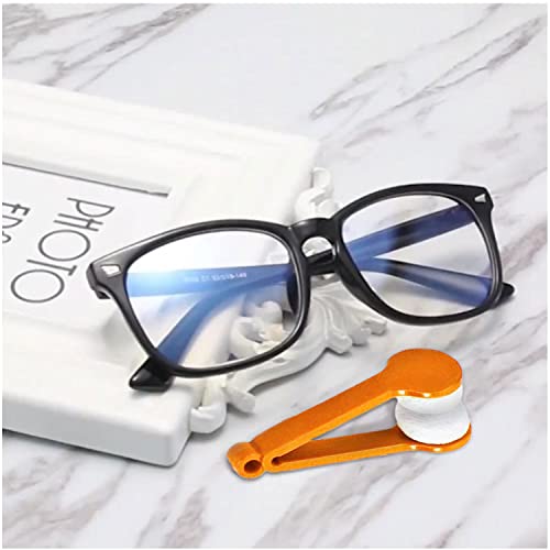 NITAIUN 10 Piezas Cepillo Limpiador de Gafas Accesorios de Limpieza Mini Gafas Portátil Clip de Limpieza de Gafas Suaves Herramienta de Limpieza para Limpiar Limpias Seguro y Fácil de Usar (10 Piezas)