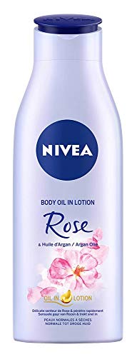 Nivea Loción Corporal Aceite de Argán Rosa y, 200 g, 88452