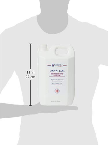 Novalcol – Desinfectante Cutaneo bactericida, listo para usar, perfumado, 1 bote de 3 litros