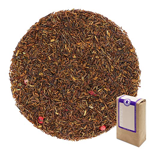 Núm. 1272: Té rooibos "Pimienta de fresa" - hojas sueltas - 100 g - GAIWAN® GERMANY - rooibos, fresas, pimiento rojo