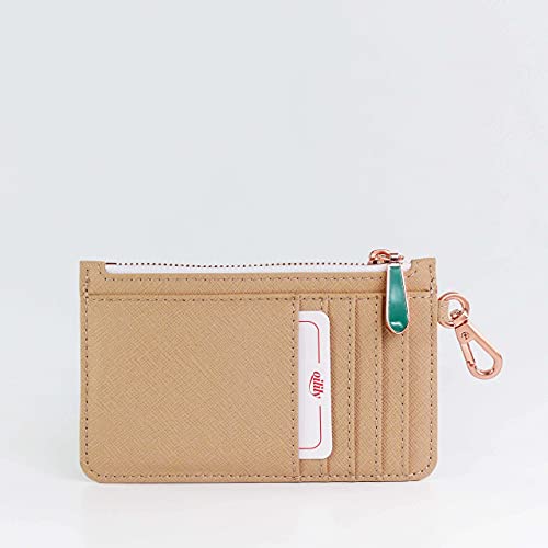 Oilily Aqua Sits Flap Credit Card Wallet Bright White