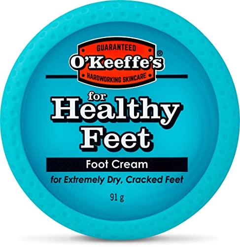 O'Keeffe's - Paquete de regalo para cuidado de la piel: crema de manos de 96 g, crema para los pies 91 g y reparación de labios 4,2 g