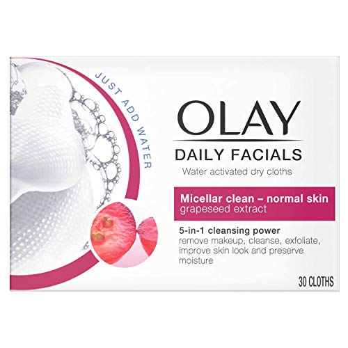 Olay - Daily Facials Limpieza Micelar - Piel Normal, 1 x 100 g