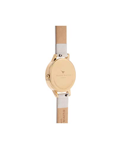 Olivia Burton Reloj Analógico para Mujer de Cuarzo con Correa en Cuero OB16PP45