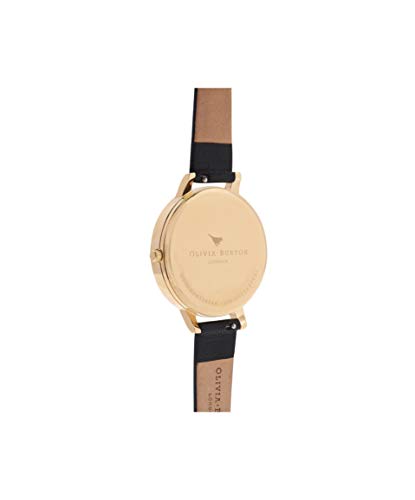 Olivia Burton Reloj Analógico para Mujer de Cuarzo japonés con Correa en Cuero OB14WG01