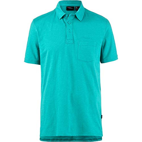 O'NEILL LM Jack's Base Polo Manga Corta, Hombre, Azul (Ceramic Blue), S