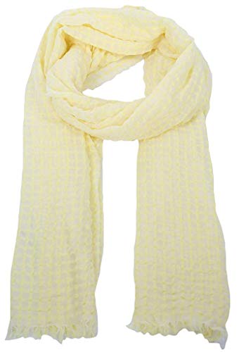 OPUS Asuki Scarf Bufanda de Moda, Limon Fresco, One Size para Mujer