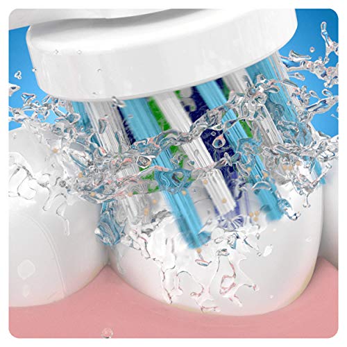 Oral-B EB50/4 - Crossaction, Set de 4 Recambios para Cepillo de Dientes Eléctrico Recargable