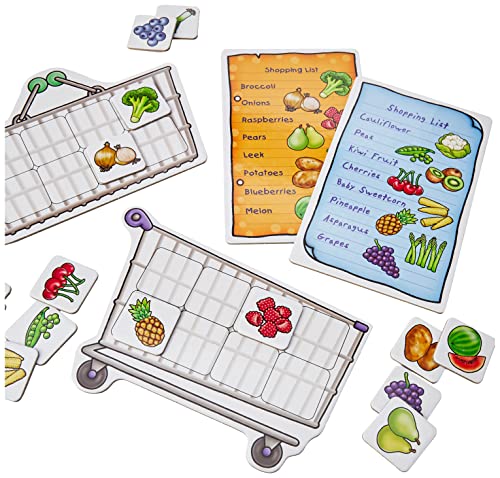 Orchard Toys - Juego Adicional de Tarjetas ilustradas de Frutas y Verduras para Shopping List