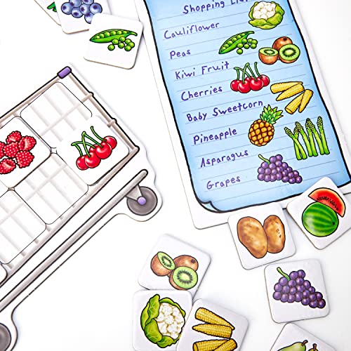 Orchard Toys - Juego Adicional de Tarjetas ilustradas de Frutas y Verduras para Shopping List