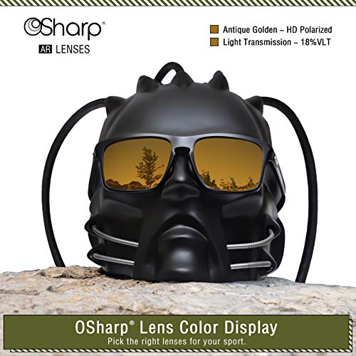 OSharp Lentes de repuesto de rendimiento para gafas de sol Oakley Sliver