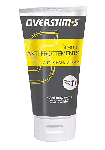 OVERSTIM.s – Crema antifricción (150 ml) – Actividades deportivas – Protege eficazmente de la fricción (pies, axilas, cuello, pezón, muslos, etc.).