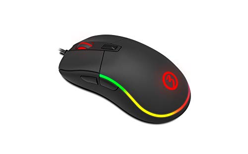 Ozone Gaming Neon X40 OZNEONX40 - Ratón Gaming, 7200 DPI, RGB, Color Negro